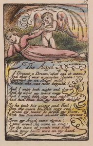 無邪気さと経験の歌、プレート47、エンジェル（ベントレー41） 作： William Blake